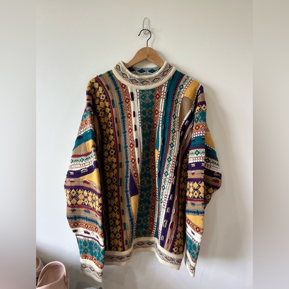 Coogi Sweater Pure Wool XL